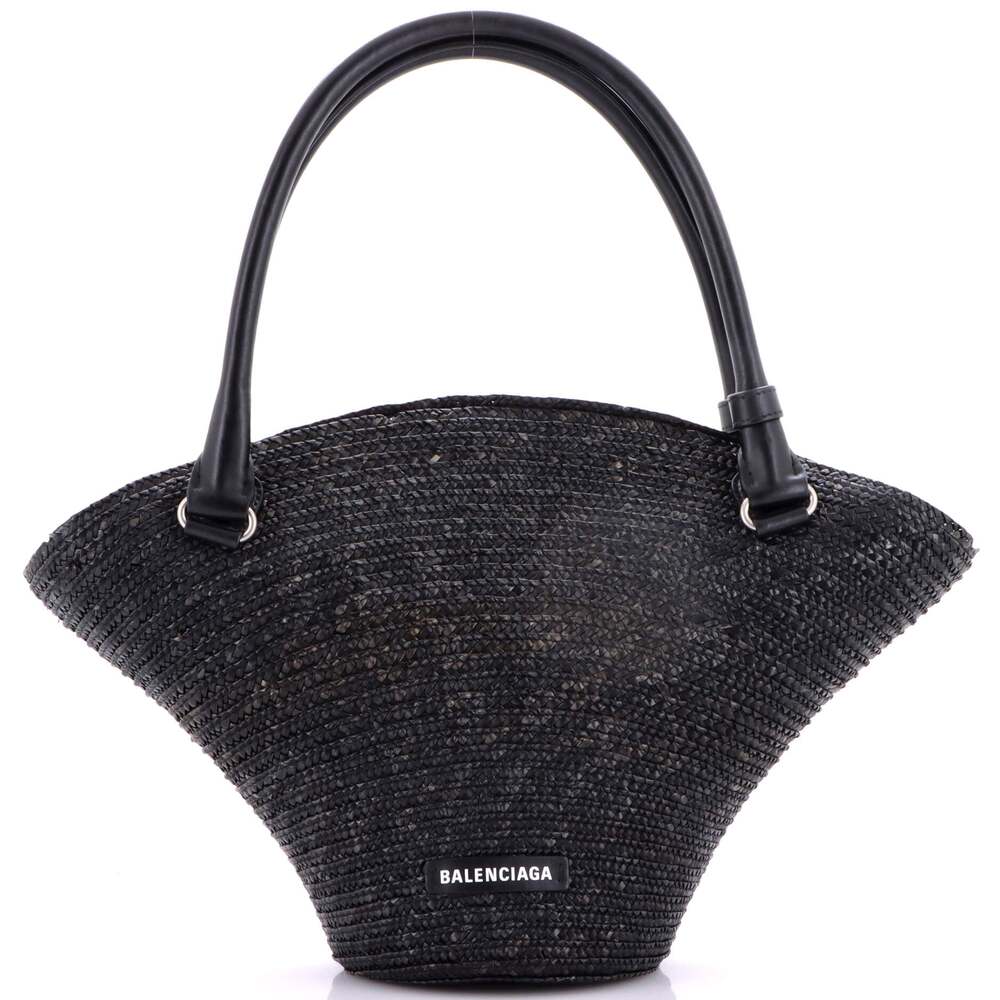 Balenciaga Beach Tote Bag Raffia Medium #255219B78B